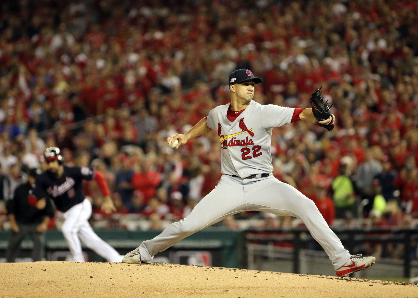 NLCS Game 3 of Cardinals and Nationals
